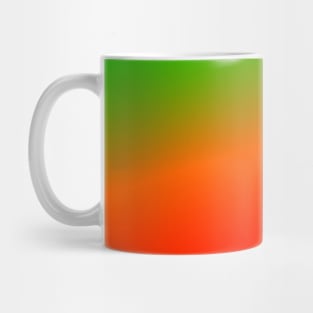 red green texture design Mug